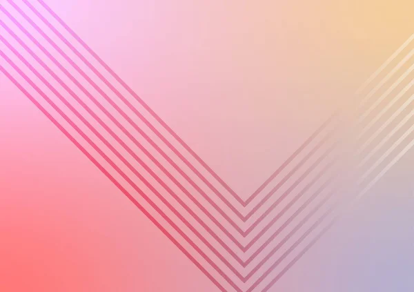 抽象的なピンクの線のパターン層カバーバナープレゼンテーションの背景 ベクターイラスト — ストックベクタ