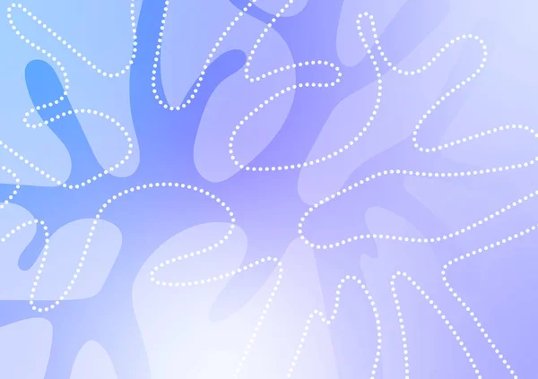 Gradient Abstrait Bleu Ligne Dynamique Point Fond Graphique Illustration Vectorielle — Image vectorielle