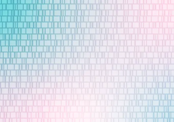 Blue Square Gradient Geometrisches Muster Banner Präsentation Hintergrund Vektorillustration — Stockvektor