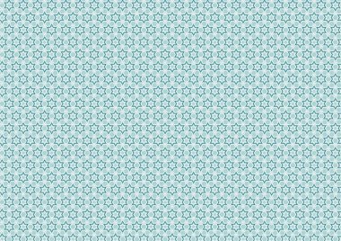 Soyut altıgen kar desenli buz mavisi sunum arkaplanı. vektör illüstrasyonu.