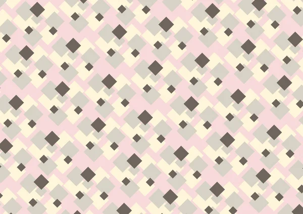 Vintage Μαλακό Τετράγωνο Μοτίβο Χρώμα Γεωμετρικό Φόντο Banner Εικονογράφηση Διανύσματος — Διανυσματικό Αρχείο