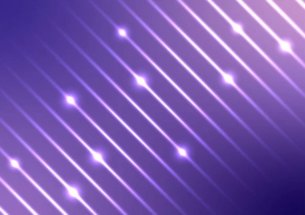 抽象的な紫色のグラフィックライトラインカバーのプレゼンテーションの背景 ベクターイラスト — ストックベクタ