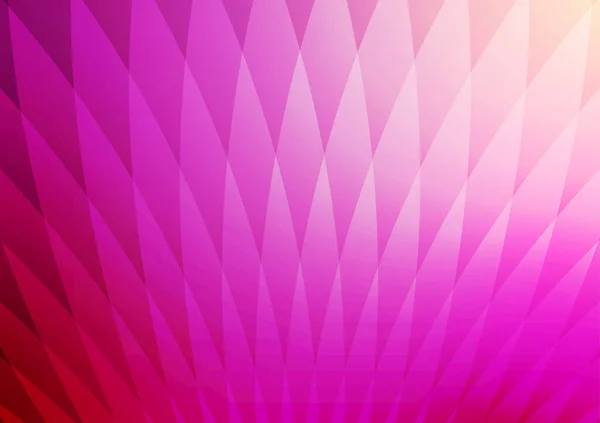 Rosa Linie Dreieck Muster Schicht Geometrischen Dunklen Hintergrund Vektorillustration — Stockvektor
