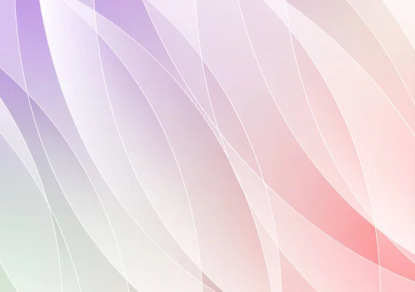 Vivid Colorful Soft Line Curve Pink Purple Presentation Background Vector — Stock Vector