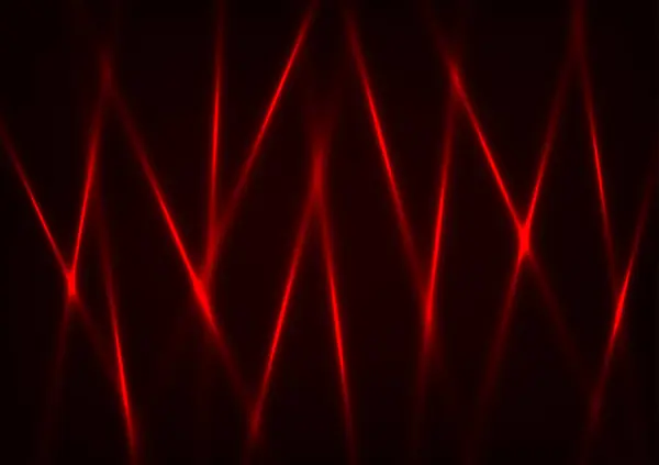 Abstrakte Funkeln Rote Leuchtlinien Elektrischer Präsentationshintergrund Vektorillustration — Stockvektor