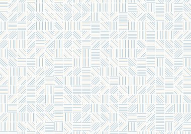 Mavi çizgi kumaş yumuşak desen, en az tırtıklı dekorasyon duvar kağıdı arka planı. vektör illüstrasyonu.