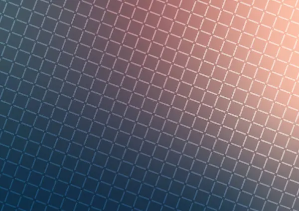 Gradient Quadratische Abstrakte Geometrische Netzlinie Muster Blaue Dekoration Hintergrund Vektorillustration — Stockvektor