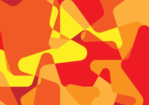 Soyut sarı çizgi kırmızı katman geometrik rastgele dekorasyon arka planı. vektör illüstrasyonu.