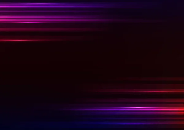 抽象的な紫色の速度ライン 最小パターンの装飾の暗い背景 ベクトルイラスト — ストックベクタ
