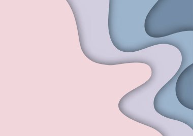 Yumuşak tabaka çizgisi soyut dalga arkaplanı minimum düzeyde. vektör illüstrasyonu.