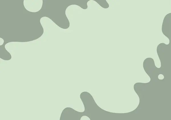 Yeşil çizgi az katmanlı çember dalga dekorasyonu arka planı. vektör illüstrasyonu.