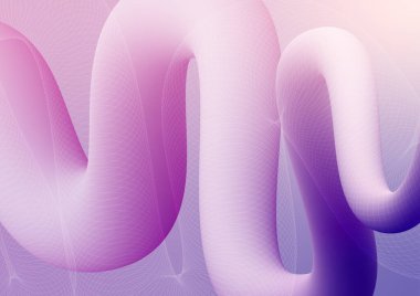 Soyut pembe dalga grafikleri sunum arka planı. vektör illüstrasyonu.