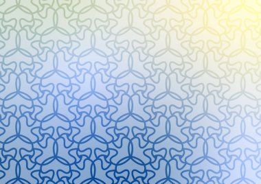 Grafiksel mavi çizgi soyut sanat dekorasyonu arka planı. vektör illüstrasyonu.