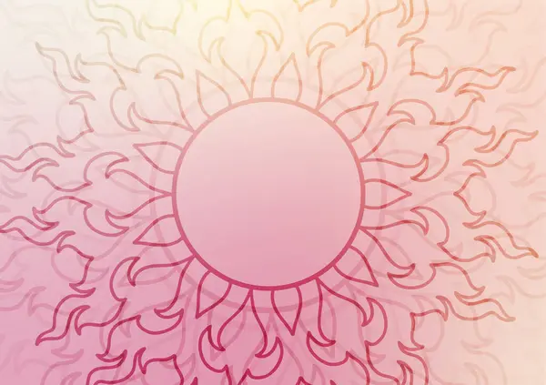 Pembe yumuşak sanat soyut mandala sunum arkaplanı