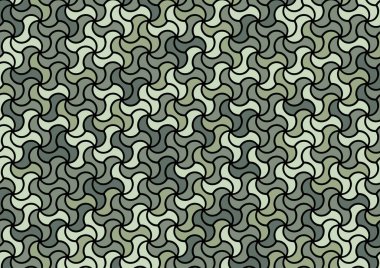 Yeşil dalga yumuşak sanat çizgisi eğrisi arka planı