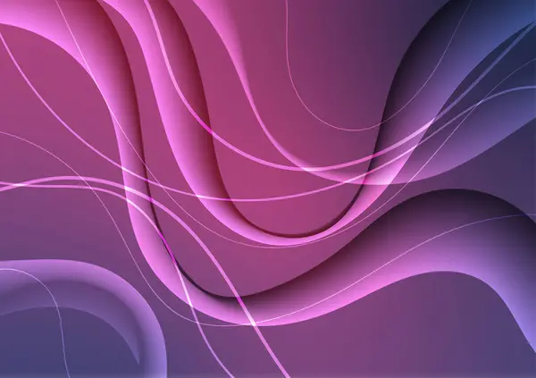 Mor grafik sunumu girdap çizgisi arkaplanı