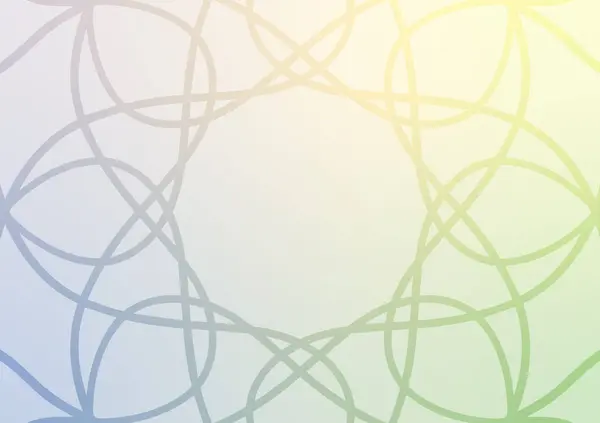 Yumuşak çiçek mandala gradyan ışık çizgisi arkaplanı