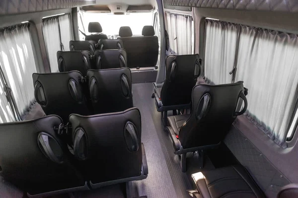 Λεωφορείο Για Ταξίδια Μεγάλες Μεταφορές Άνεση Και Ασφάλεια Των Επιβατών Royalty Free Εικόνες Αρχείου