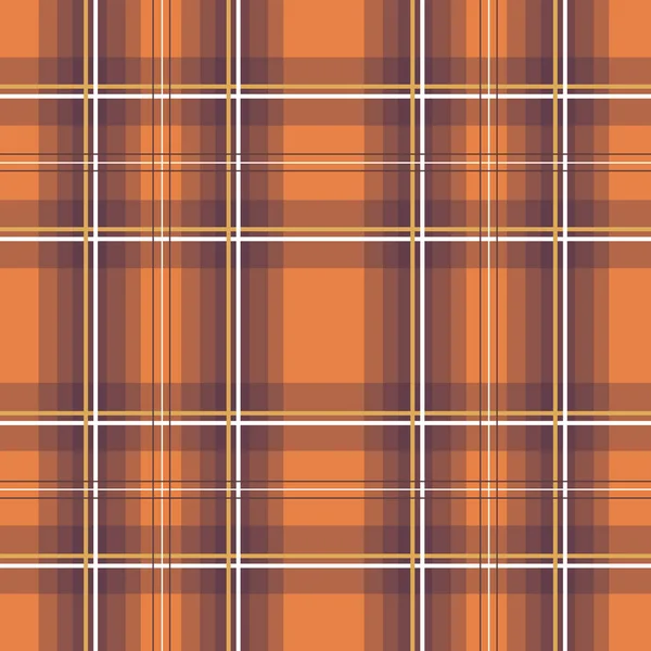 用米色调表示的传统矢量格子布图案 苏格兰格子图案 有交叉线的凯尔特背景 — 图库矢量图片