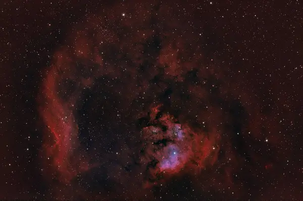 V398 Cephei soru işareti V398 Cephei emmision nebulası ile NGC7762 ve NGC7822