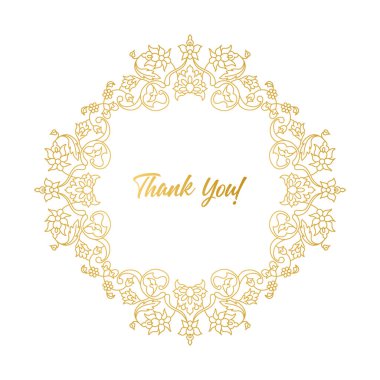 Vektör dekoratif çerçeve. Tasarım şablonu için zarif unsur, metin için yer. Çiçek sınırı. Doğum günü için dantelli dekor ve tebrik kartı, düğün davetiyesi.