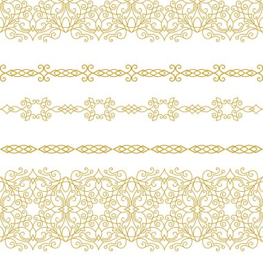 Süslü dekoratif kurdele. Tasarım şablonu için zarif unsur, metin için yer. Çiçek sınırı. Doğum günü için dantelli dekor ve tebrik kartı, düğün davetiyesi.