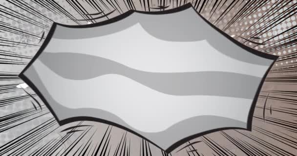 비디오 복고풍 스타일 배경입니다 포스터 애니메이션 — 비디오