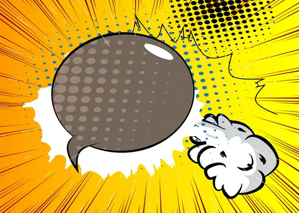 Çizgi film arkaplanı, soyut duvar kağıdı, çizgi roman arkaplanı. Retro vektör çizgi romanları pop sanat tasarımı.