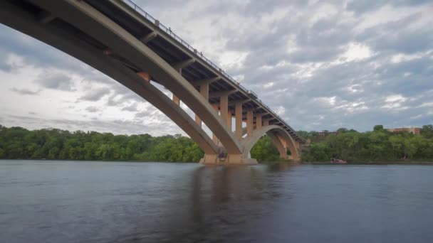 Ponte Marshall Lago Largo — Vídeo de Stock