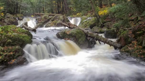 Overlooked Falls Daytime Uhd Timelapse — Stock Video