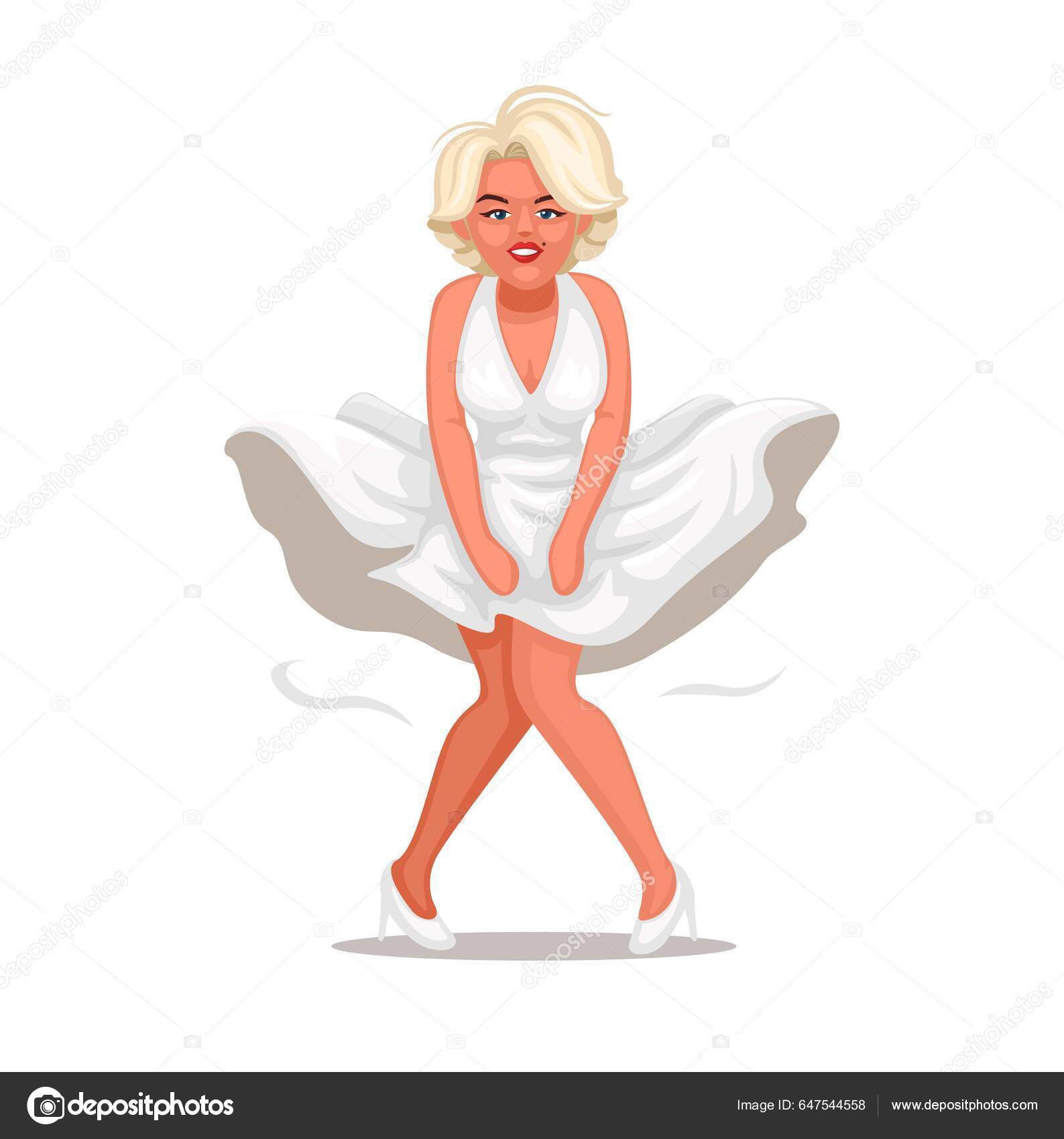 33 ilustraciones de stock de Marilyn monroe hollywood | DepositPhotos, image size:1587x1700