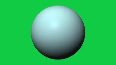 4k Uranüs Gezegeni Yeşil Ekran, Uranüs Uzayda, Yeşil Ekran Uranüs, 3840 x 2160 Uranüs Gezegeni Yeşil Ekran