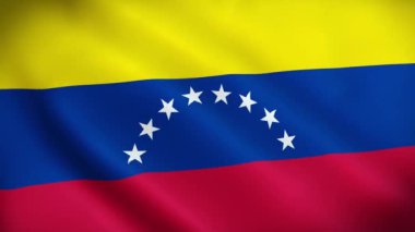 Venezuela Dalgalanan Bayrağı, Venezuela Bayrağı, Venezuela Dalgalanan Animasyon, Venezuela Bayrağı 4K