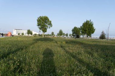 Bakü, Azerbaycan 'daki Beyaz Şehir Bulvarı