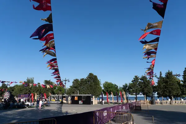 Bakü, Azerbaycan 'da manzara