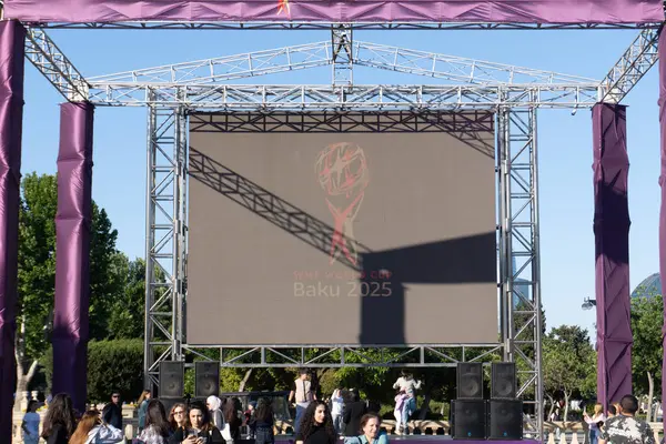 Bakü, Azerbaycan 'da manzara