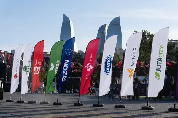 Bakü, Azerbaycan 'da manzara