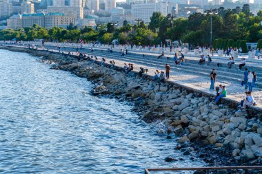 Bakü - Azerbaycan 'da harika ve güzel bir şehir.
