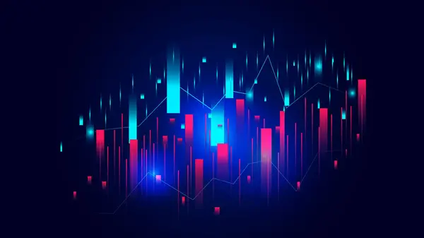 Business Candle Arkaplan vektör çizimi görsel