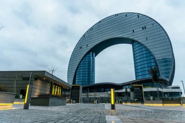 Bakü, Azerbaycan 'da kentsel fotoğraf yakalama