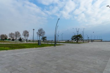 Bakü, Azerbaycan 'da kentsel fotoğraf yakalama