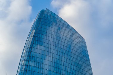 Bakü, Azerbaycan 'da şehir manzarası.