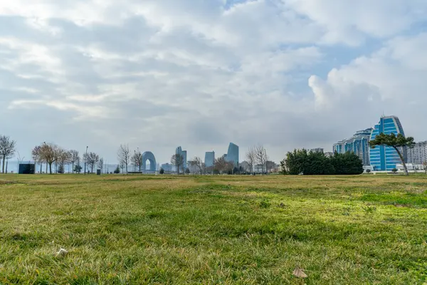 Bakü, Azerbaycan 'da kentsel fotoğraf yakalama