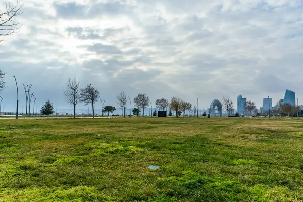 Bakü, Azerbaycan 'da kentsel fotoğraf yakalama