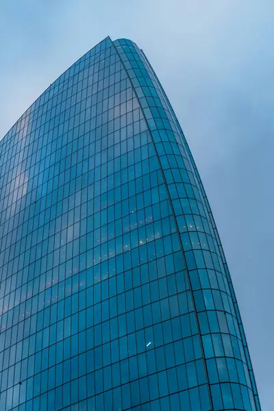 Bakü, Azerbaycan 'da şehir manzarası.