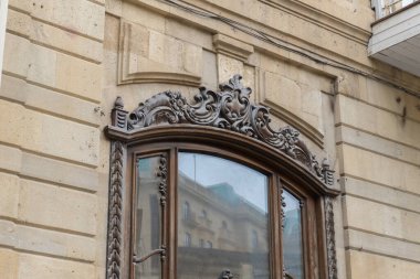 Bakü şehrinde soğuk hava havası var..