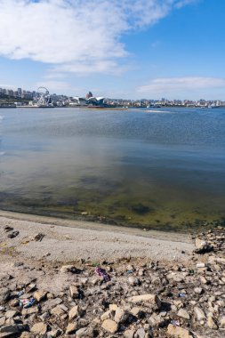 Bakü, seyahat etmek için çok güzel ve çarpıcı bir şehir. Tatil ziyareti fotoğrafı.