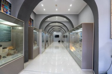 Bakü, seyahat etmek için çok güzel ve çarpıcı bir şehir. Tatil ziyareti fotoğrafı.