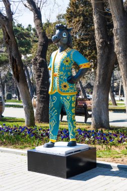 Azerbaycan 'ın başkenti Bakü' de Novruz havası hakim..