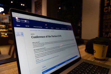 COP30 konsept fotoğrafı. ESG, Ekoloji ve iklim değişikliği